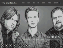 Tablet Screenshot of oldno5s.com
